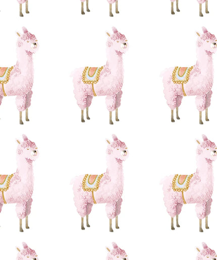 Flizelininiai tapetai, Alpaca Rebel Pink - R18131