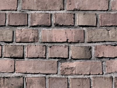 Flizelininiai tapetai, Bricks Clay - R18512