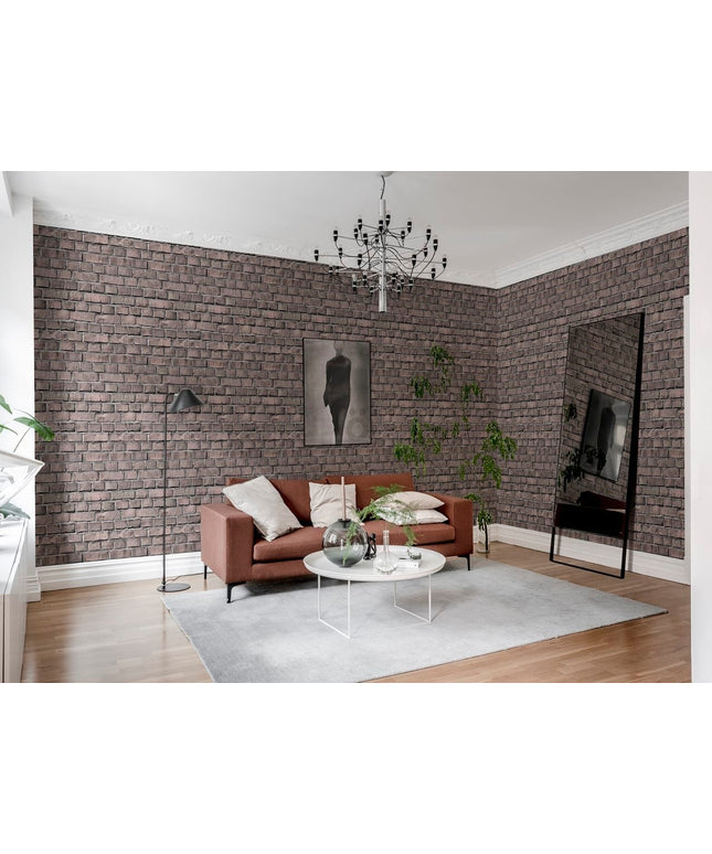 Flizelininiai tapetai, Bricks Clay - R18512