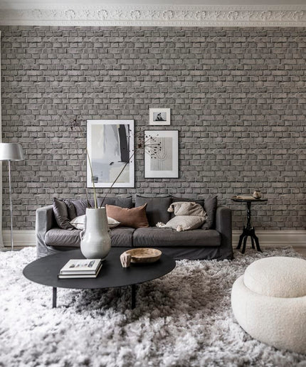 Flizelininiai tapetai, Bricks Stone - R18512