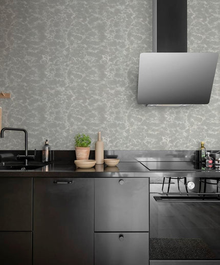 Flizelininiai tapetai, Flow Mini Shallow Grey - R18523