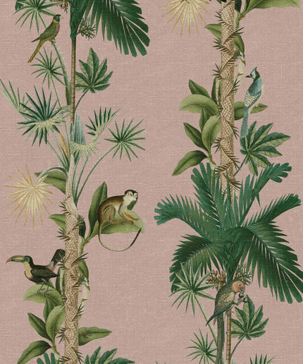Flizelininiai tapetai, Monkey Island, pink - R18101