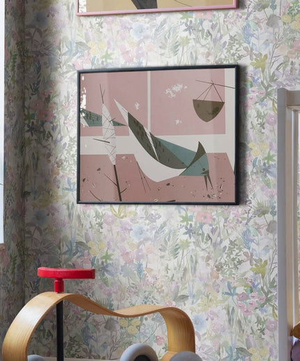Flizelininiai tapetai, Poppy Meadow Pastel - R18121