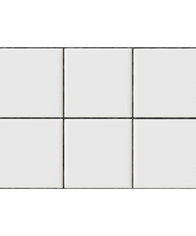 Flizelininiai tapetai, Square Tiles, Clean White - R18536