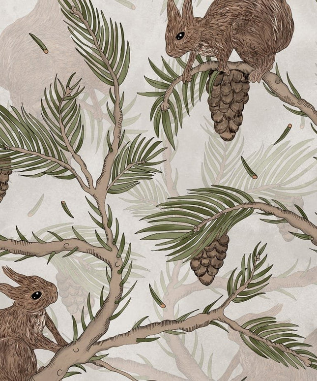 Flizelininiai tapetai, Squirrel Mountain Sand - R17981