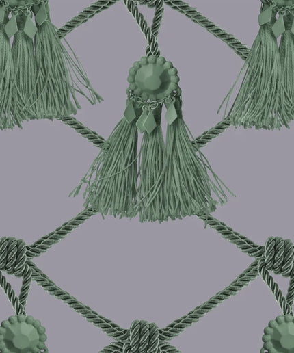 Flizelininiai tapetai, Tassels, Purple Dreams - R18560