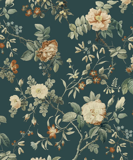 Flizelininiai tapetai, Thorn Rose Petite Madame Hardy - R18528