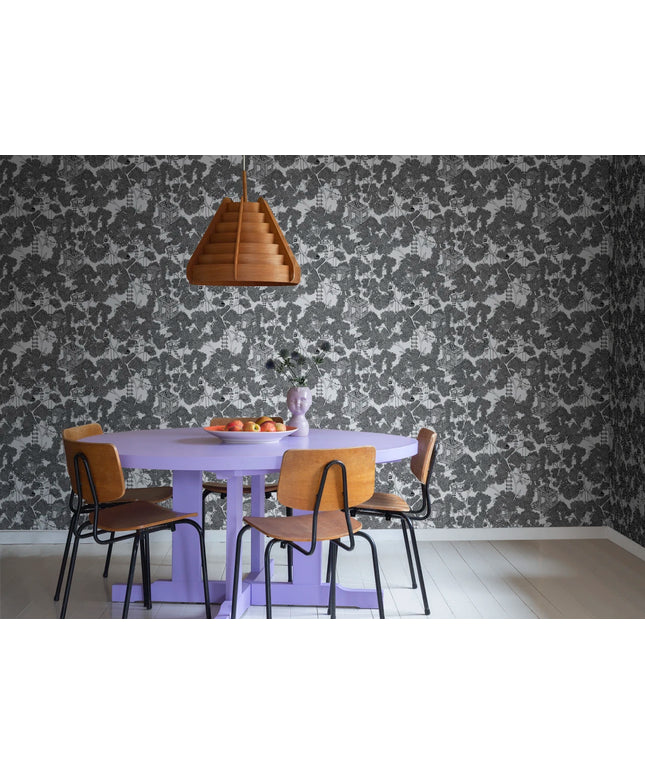Flizelininiai tapetai, Treehouse Graphite - R18011