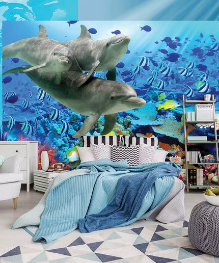 Fototapetai jūra ir žuvys - 4-005VE