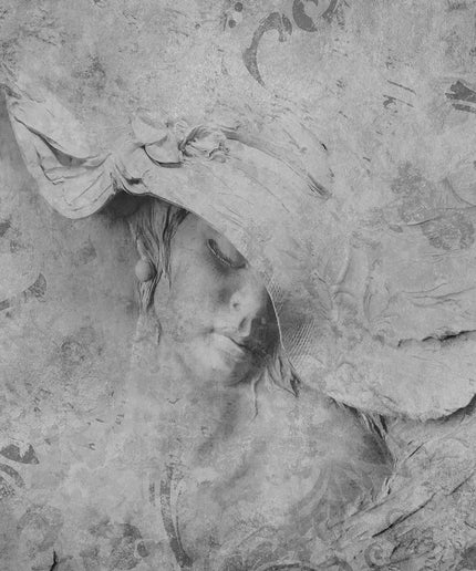 Fototapetas, 3D, moteris su skrybėle - 14685