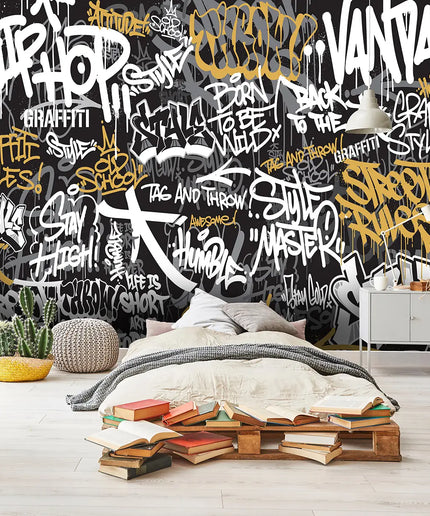 Fototapetas, vaikų kambariai, Grafiti menas – 14595
