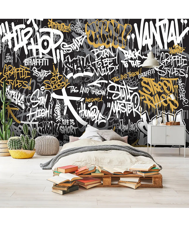 Fototapetas, vaikų kambariai, Grafiti menas – 14595