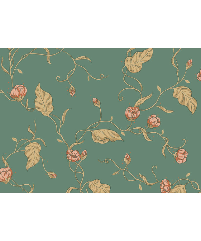 Modernūs tapetai, Elmire emerald - S10147