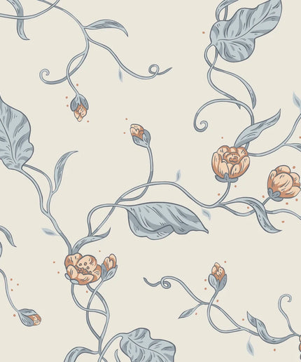Modernūs tapetai, Elmire soft blue - S10147