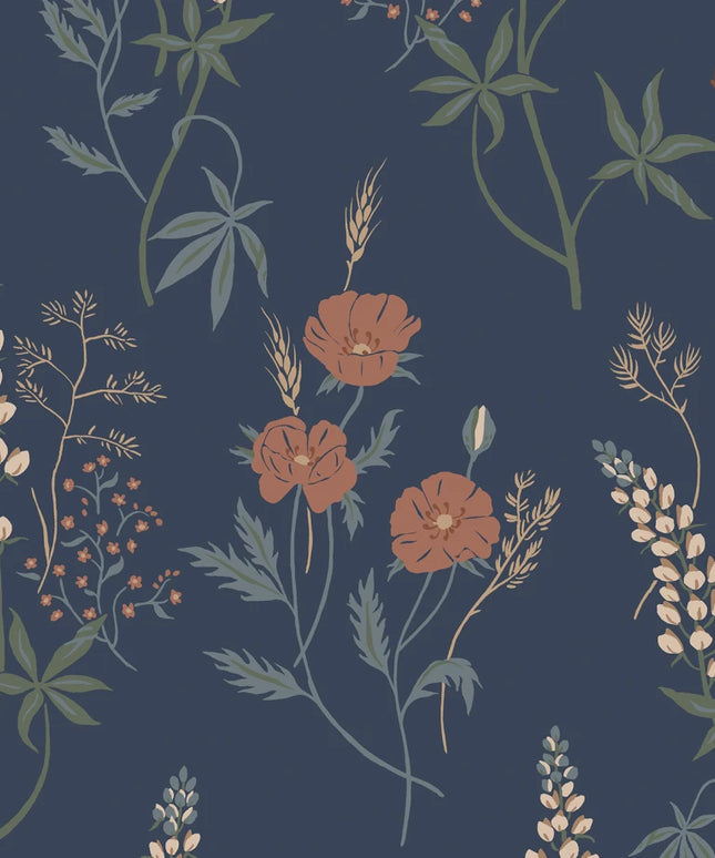 Modernūs tapetai, Emma classic blue - 427