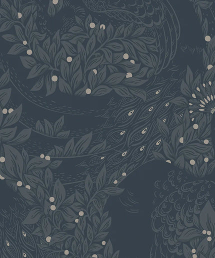 Modernūs tapetai, Evelina indigo blue - S10126