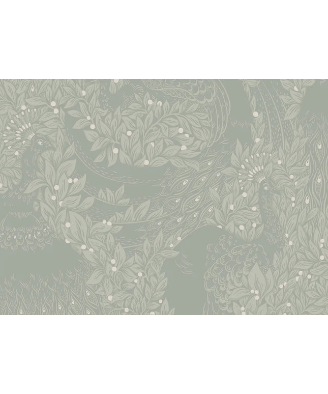 Modernūs tapetai, Evelina sage green - S10126