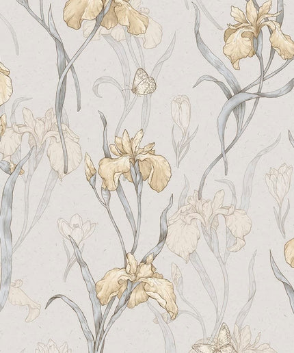 Modernūs tapetai, Iris amber - S10134