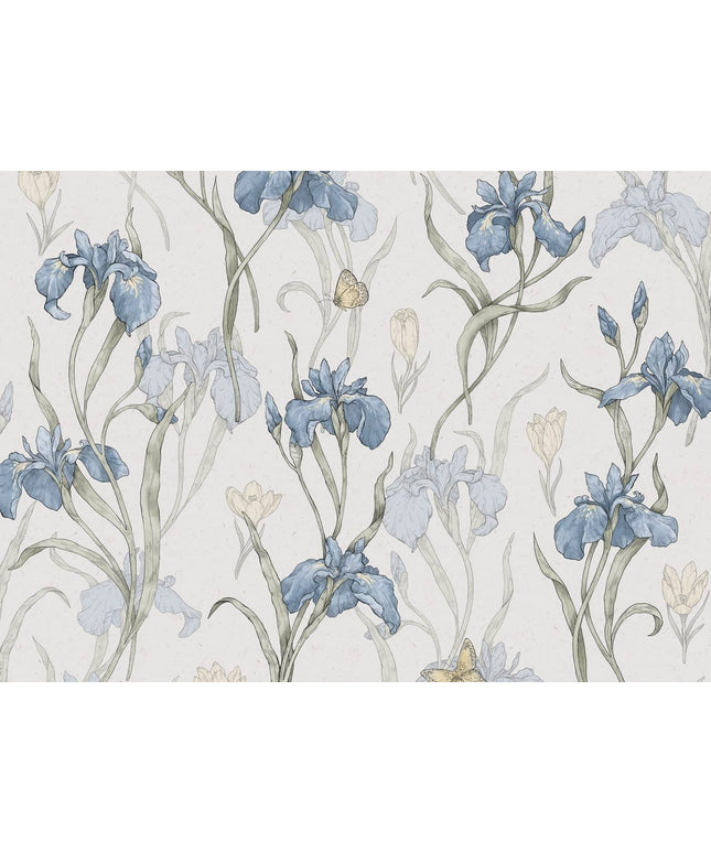 Modernūs tapetai, Iris sky blue - S10134
