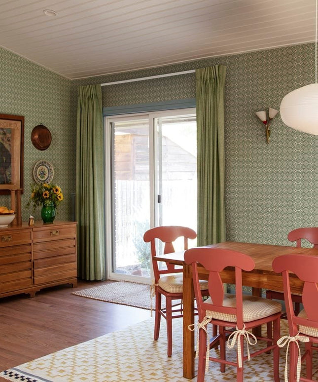 Modernūs tapetai, Lyckan emerald - S10150