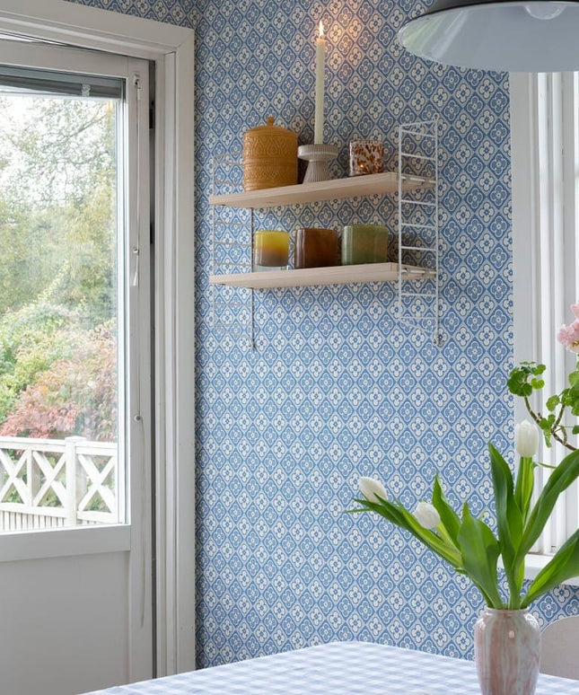 Modernūs tapetai, Lyckan sapphire - S10150