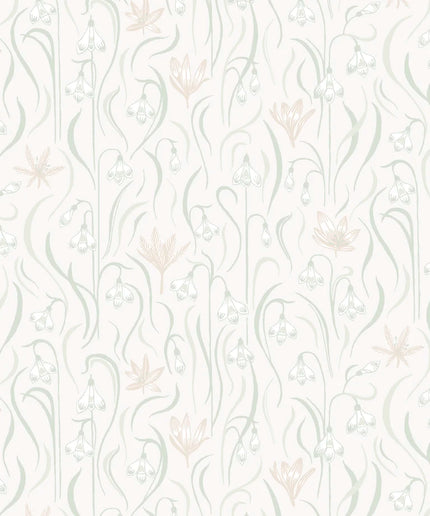 Modernūs tapetai, Signe spring green - S10157