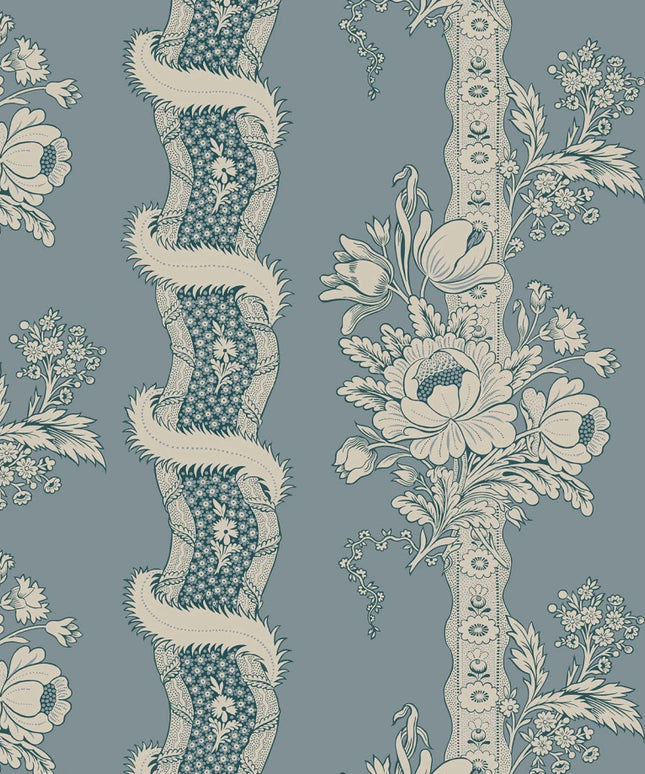 Švediški tapetai, Alexandra misty blue - S10248