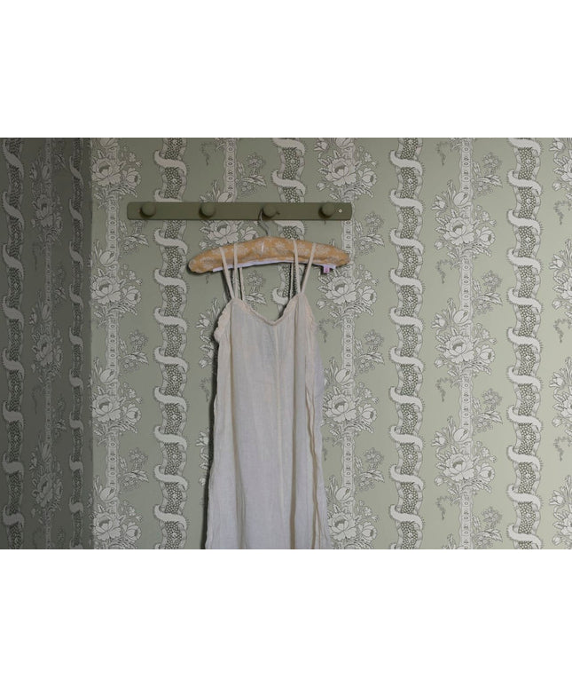 Švediški tapetai, Alexandra sage green - S10248