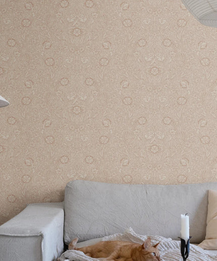 Švediški tapetai, Caroline terracotta - S10209