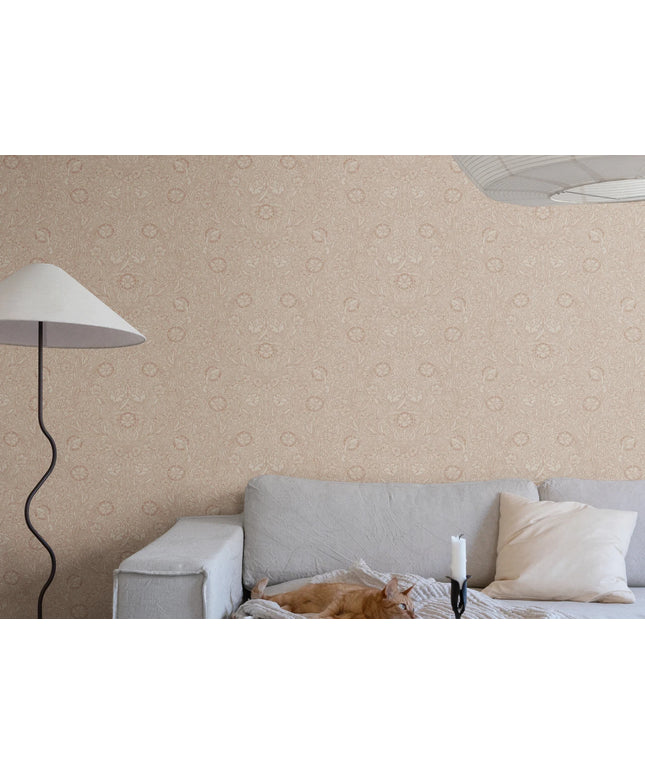 Švediški tapetai, Caroline terracotta - S10209