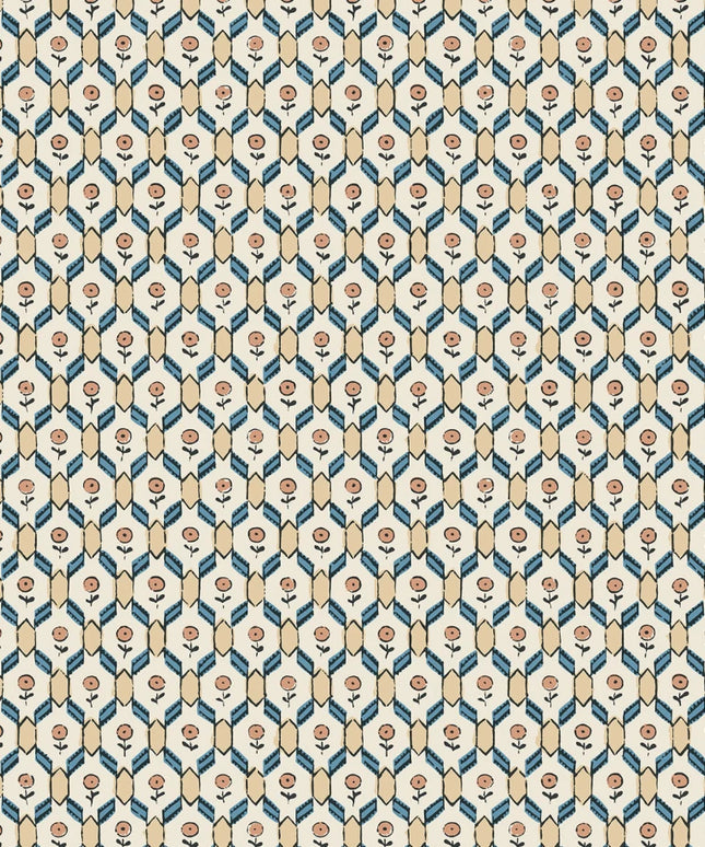 Švediški tapetai, Hugo terracotta - S10242