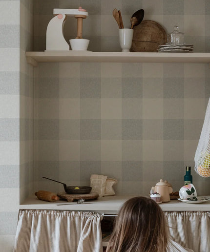 Švediški tapetai, Lykke misty blue - S10212