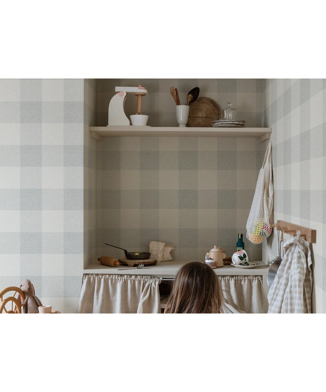 Švediški tapetai, Lykke misty blue - S10212