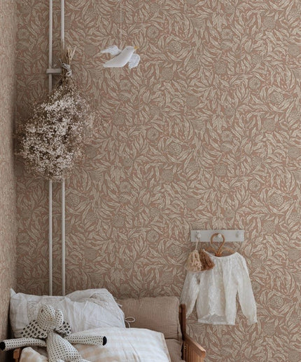 Švediški tapetai, Olof terracotta - S10203