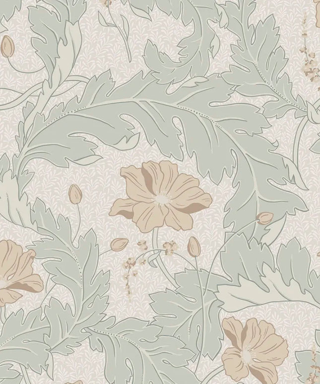 Tapetai miegamajam, Charlotta spring green - 830