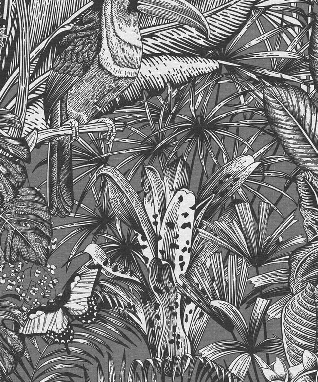 Tapetai miegamajam, Furada Graphite - R17461