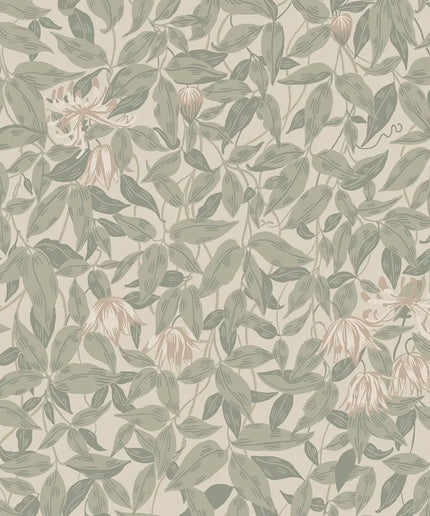 Tapetai miegamajam, Linnea garden green - 838