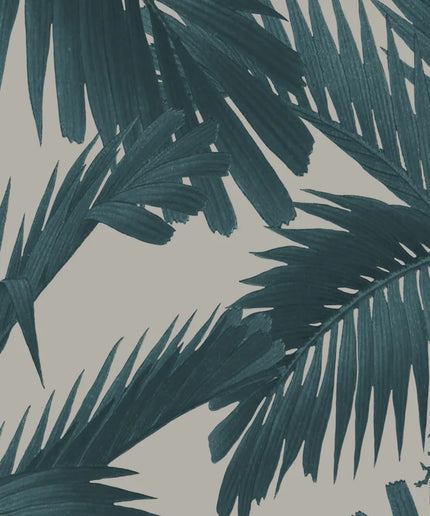 Tapetai miegamajam, Palm Spring, Teal - R17571