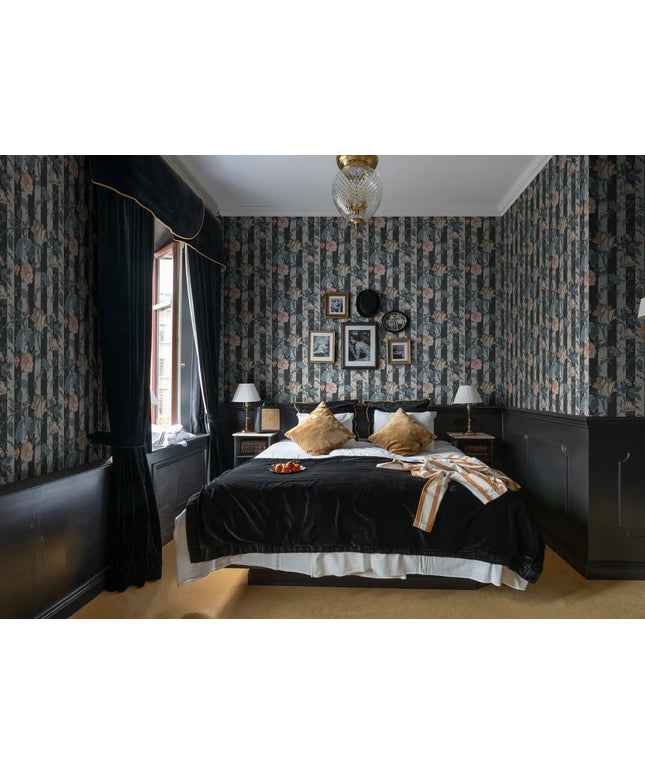 Tapetai miegamajam, Soho, Slate - R17551