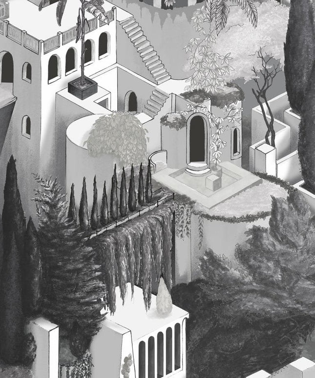Tapetai miegamajam, Toledo, Graphite - R17511