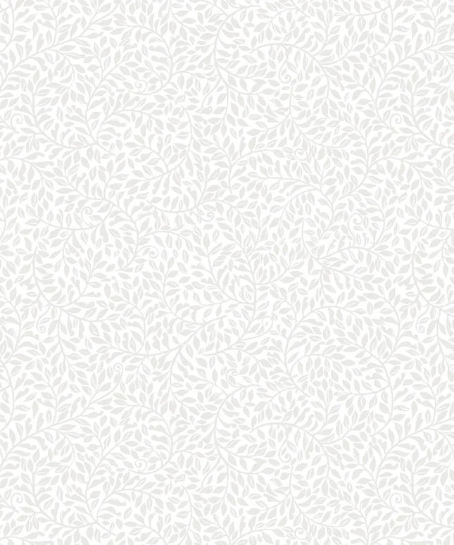 Tapetai pagaminti Švedijoje - S10307. Bladverk, Gray