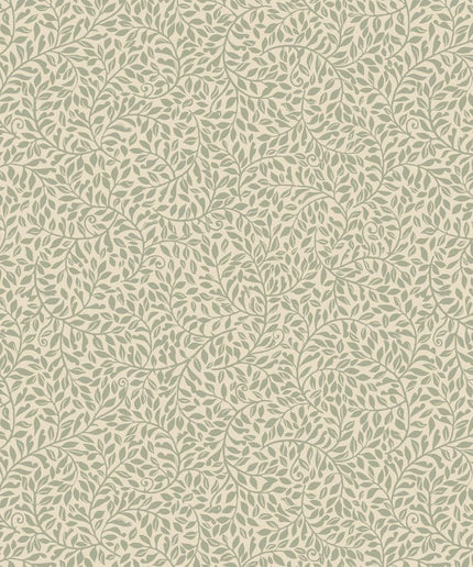 Tapetai pagaminti Švedijoje - S10310. Bladverk, Green
