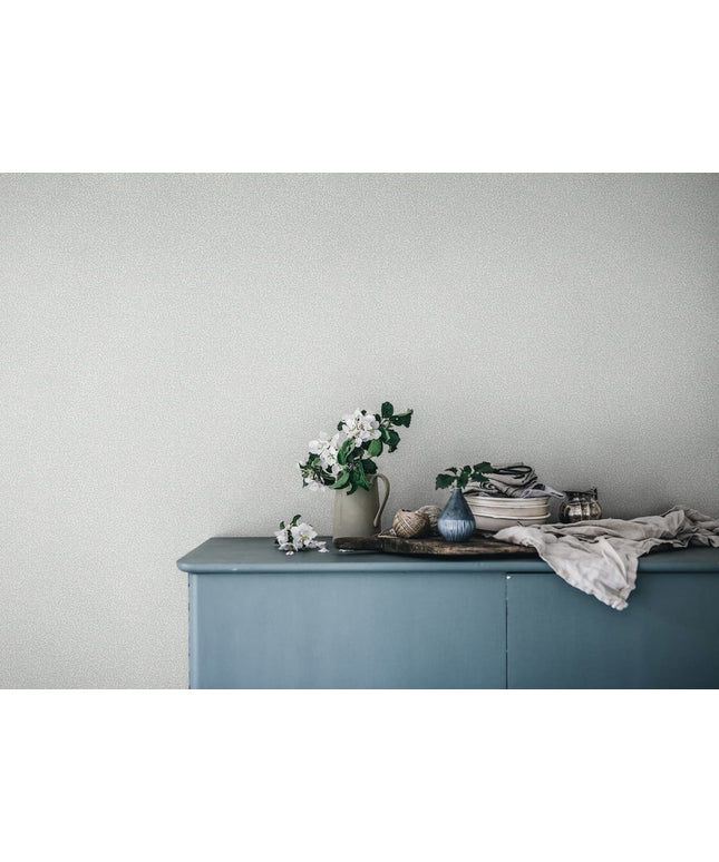 Tapetai pagaminti Švedijoje - S10311. Bladverk, Misty Blue
