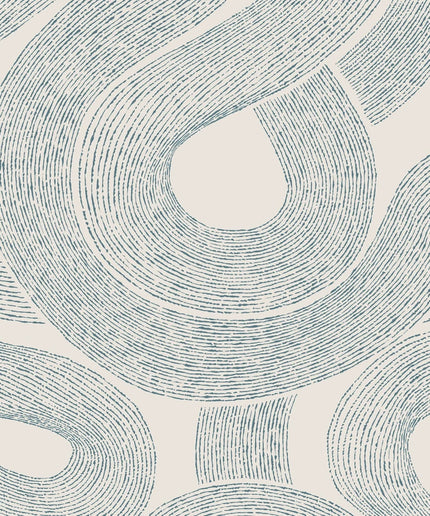 Tapetai pagaminti Švedijoje - S10330. Zen, Indigo Blue