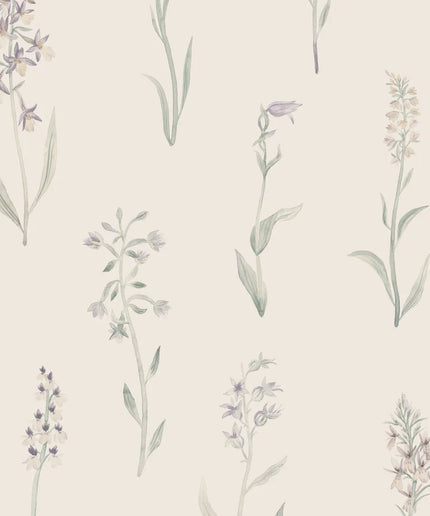 Tapetai pagaminti Švedijoje - S10335. Alma lilac