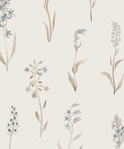 Tapetai pagaminti Švedijoje - S10336. Alma misty blue