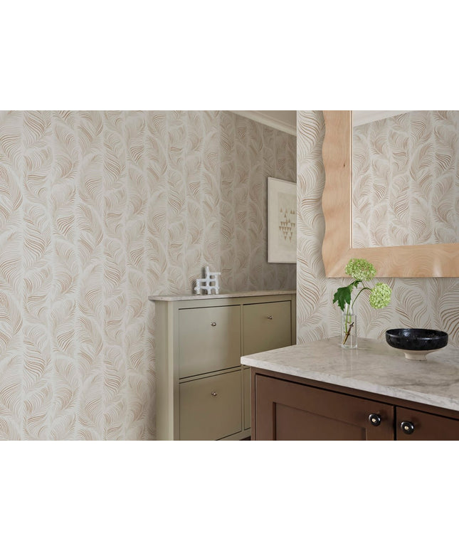 Tapetai pagaminti Švedijoje - S10337. Grace beige