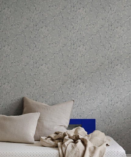 Tapetai pagaminti Švedijoje - S10344. Lise misty blue