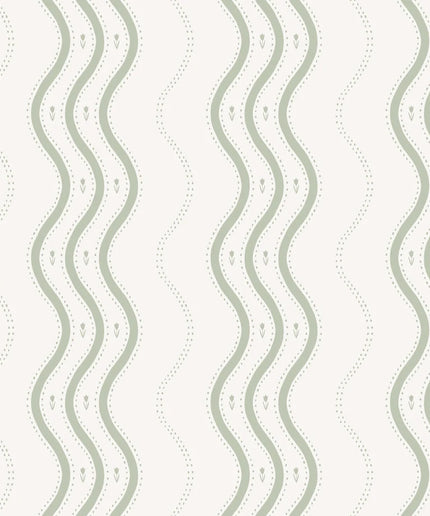 Tapetai pagaminti Švedijoje - S10370. Ben, Garden Green