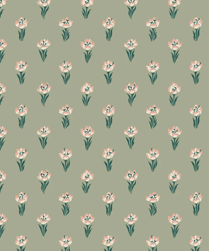 Tapetai pagaminti Švedijoje - S10374. Betty, Green